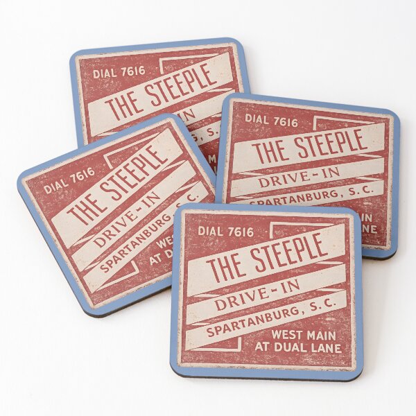 Item preview, Steeple Drive In Spartanburg designed and sold by Collectology.