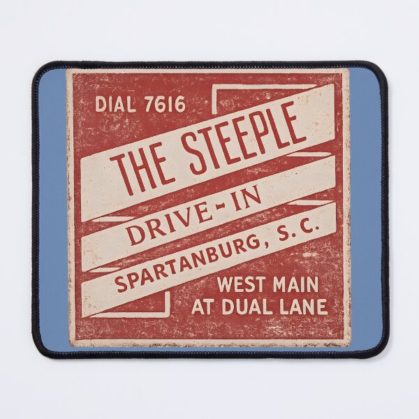 Item preview, Steeple Drive In Spartanburg designed and sold by Collectology.