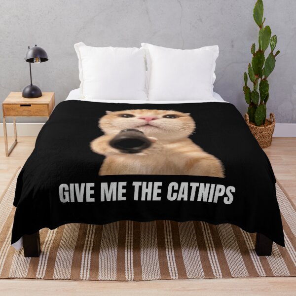 Item preview, Give Me The Catnips Shirt Funny Orange Cat with Gun T-Shirt Sarcastic Cat Lover Gift Sassy Kitten Meme Tee Gun Lover Gift Top [Black Shirt Only] designed and sold by Off-Road-Zone.