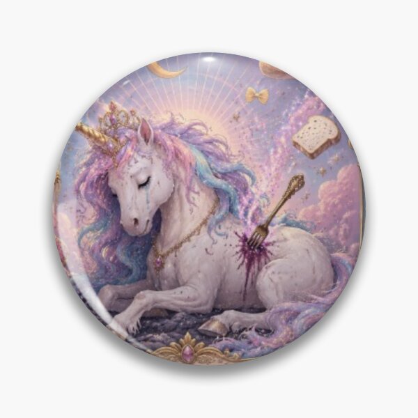 Item preview, Every time you eat a carb, one unicorn dies tarot card designed and sold by amyness.