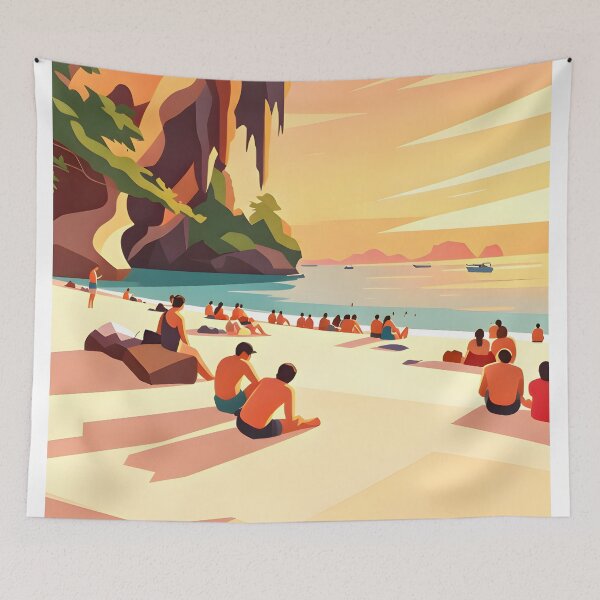 Item preview, Railay Beach Sunset – Thailand designed and sold by Spirit of Siam.