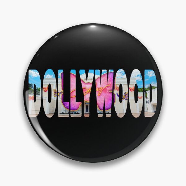 Item preview, DOLLYWOOD - Theme Park Dolly Parton Tennessee USA Pink Butterfly designed and sold by Adam Gormley.