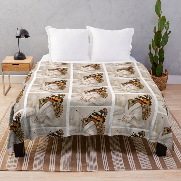 Item preview, Cozy Bathrobe Painted Lady Butterfly designed and sold by Sillytoe.