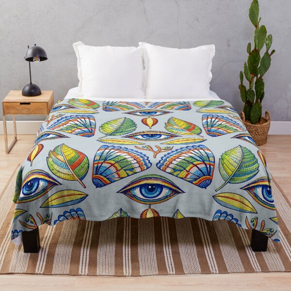 Item preview, Mystic Dual Eyes – Symmetrical Nature Wings Illustration designed and sold by zoliartdesign.
