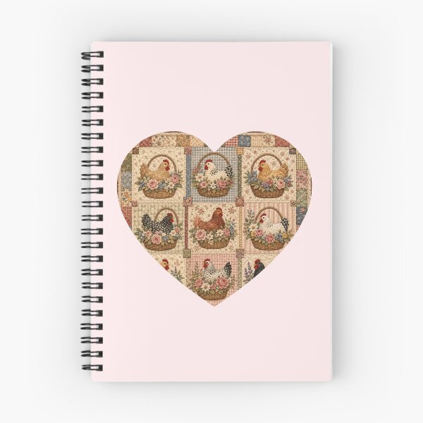 Item preview, Chicken in basket print  designed and sold by Petals and pearls.