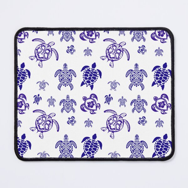 Item preview, Tribal Sea Turtle Pattern | Polynesian Hibiscus Honu Design designed and sold by DonnaRaine.