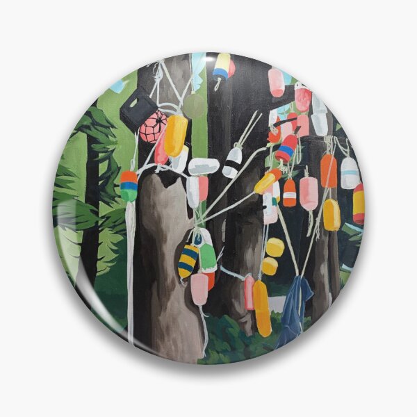 Item preview, West Coast Trail Bouys in the Trees designed and sold by HBOriginalsArt.