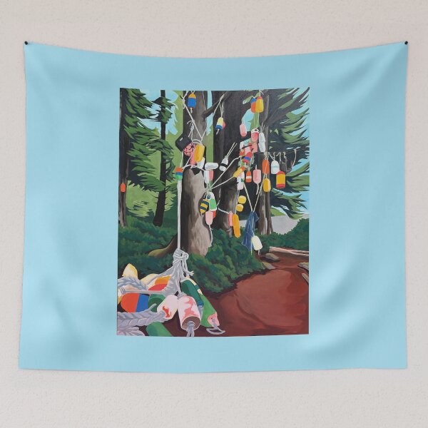 Item preview, West Coast Trail Bouys in the Trees designed and sold by HBOriginalsArt.