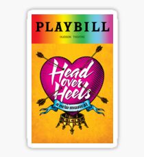 Head Over Heels Pride! Sticker