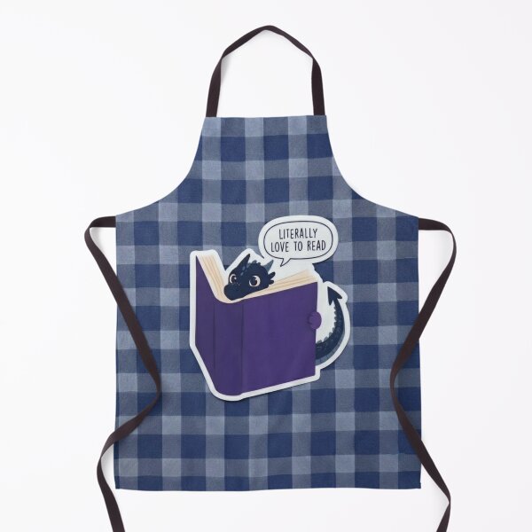 Item preview, Pequeño dragón morado amante de la lectura designed and sold by Purpleclomb.