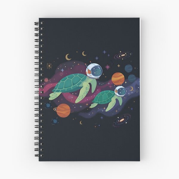 Item preview, Space Turtles Astronaut - Floating Galaxy Cosmic Ocean designed and sold by Zazz Lee.