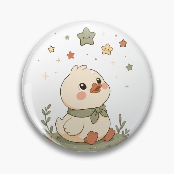 Item preview, Duck looking at stars designed and sold by Orca-Design.
