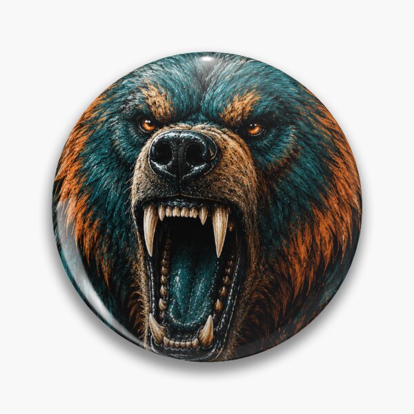 Item preview, 002 Grizzly Bear designed and sold by Thor-stone.