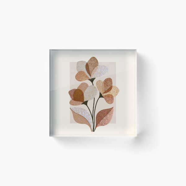 Artikelvorschau, Boho-Kunst mit Blumen entworfen und verkauft von Sketch-Shack.