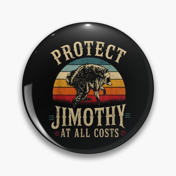 Item preview, Protect Jimothy At All Costs Funny Jimothy Viral Raccoon designed and sold by MatherFisher.