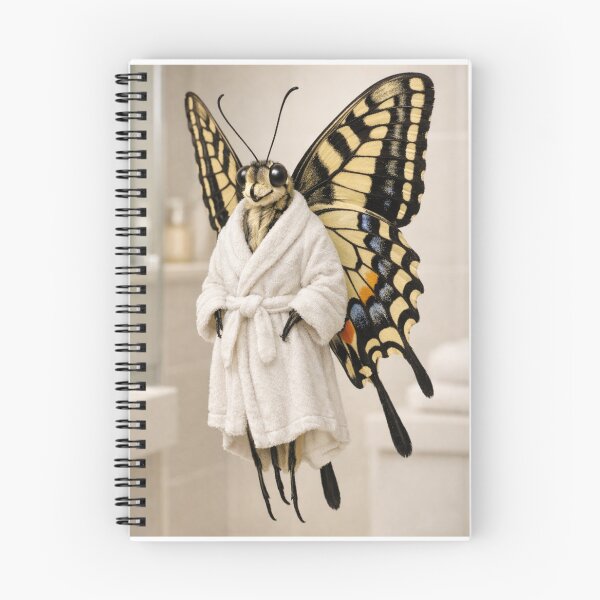 Item preview, Cozy Bathrobe Swallowtail Butterfly designed and sold by Sillytoe.