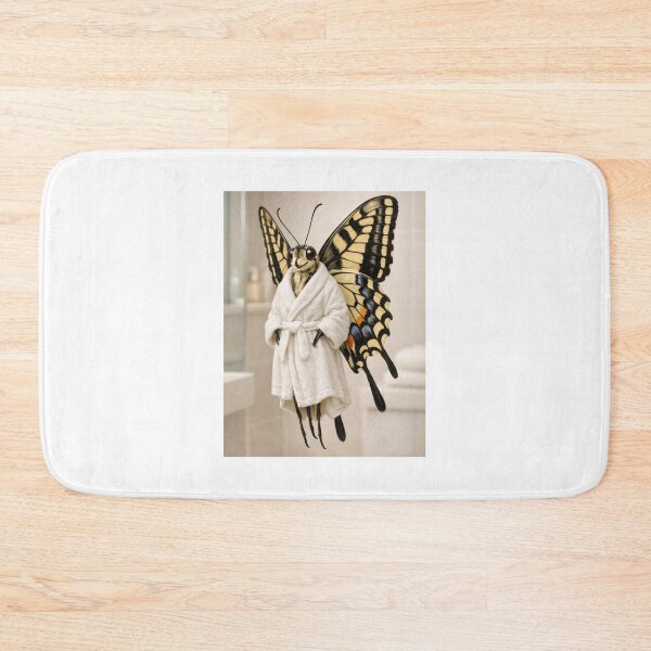 Item preview, Cozy Bathrobe Swallowtail Butterfly designed and sold by Sillytoe.