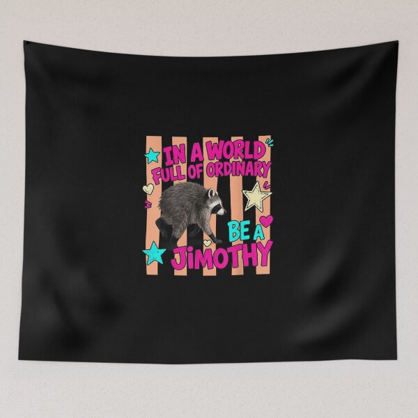 Item preview, Jimothy Raccoon Meme Team Men Women Kids designed and sold by MatherFisher.