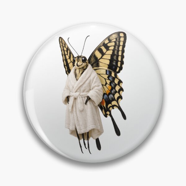 Item preview, Relaxing Bathrobe Swallowtail Butterfly designed and sold by Sillytoe.