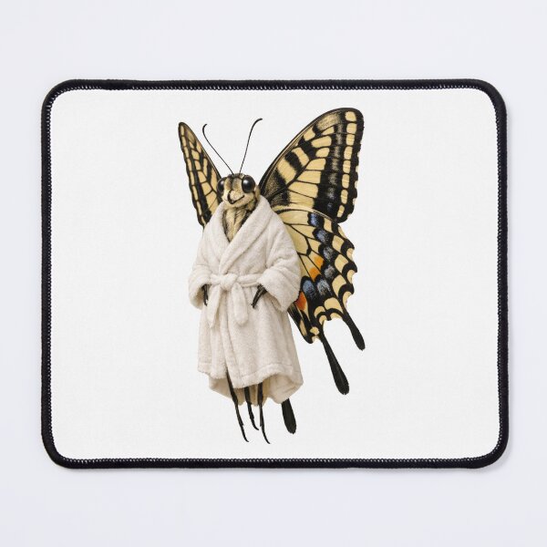 Item preview, Relaxing Bathrobe Swallowtail Butterfly designed and sold by Sillytoe.