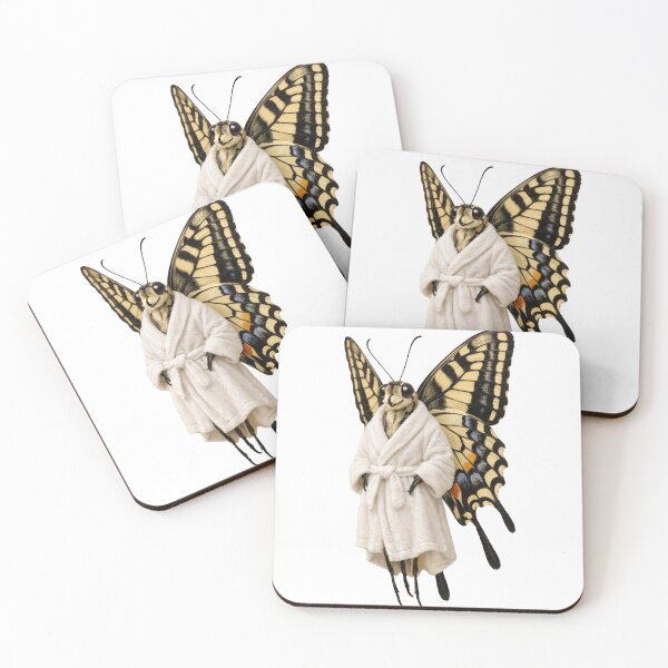 Item preview, Relaxing Bathrobe Swallowtail Butterfly designed and sold by Sillytoe.