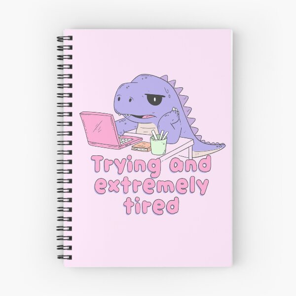 Item preview, I Am Trying But Also Extremely Tired designed and sold by Jess.a.creates.