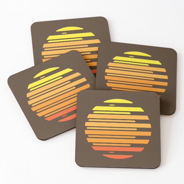 Item preview, Minimalist Geometric Desert Sunset designed and sold by itsmidnight.