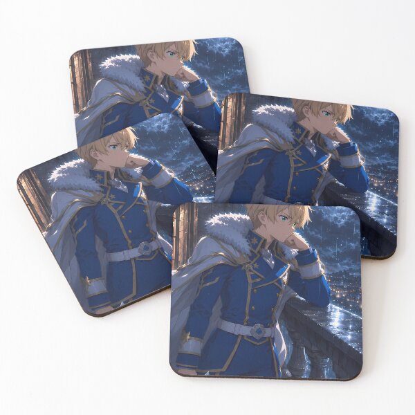Item preview, Eugeo Sword Art Online Rainy Balcony Moonlight Reflection designed and sold by mildaclairmo.