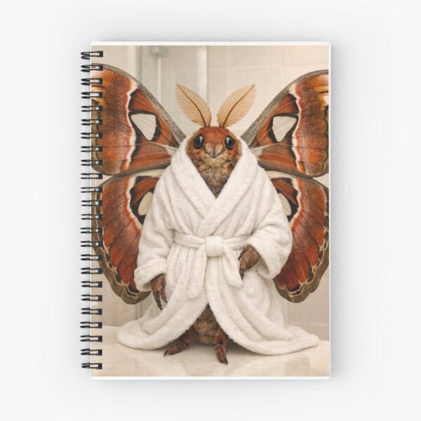 Item preview, Cozy Bathrobe Atlas Butterfly designed and sold by Sillytoe.