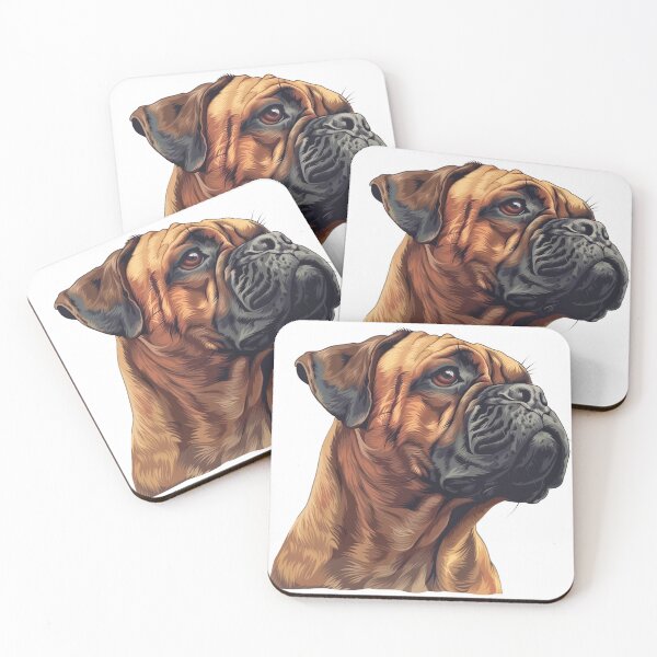 Item preview, Bullmastiff puppy dog designed and sold by MendaciousMina.