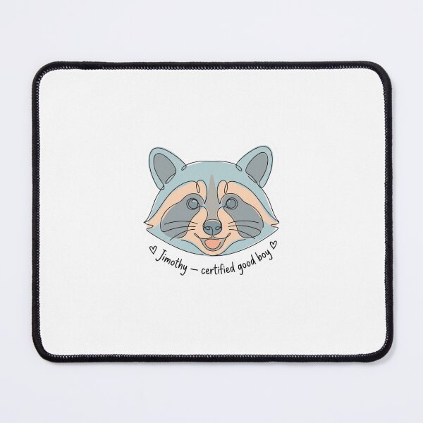 Item preview, Funny Jimothy Raccoon – Viral Meme Cute Woodland Wildlife Art designed and sold by Aesthynova.