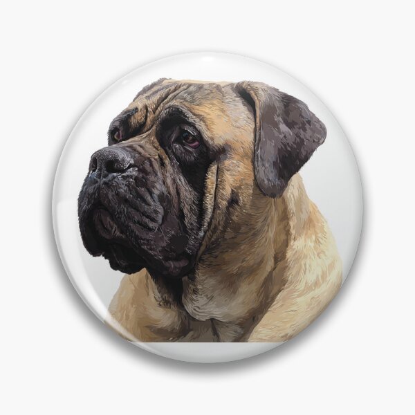 Item preview, Bullmastiff puppy dog designed and sold by MendaciousMina.