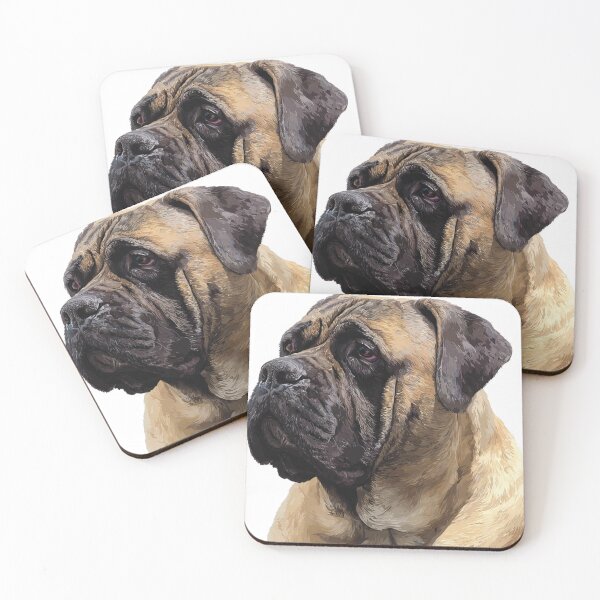 Item preview, Bullmastiff puppy dog designed and sold by MendaciousMina.