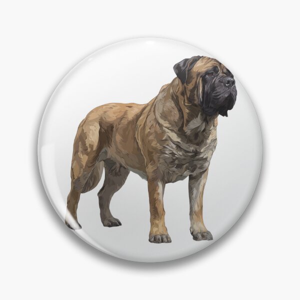 Item preview, Bullmastiff puppy dog designed and sold by MendaciousMina.