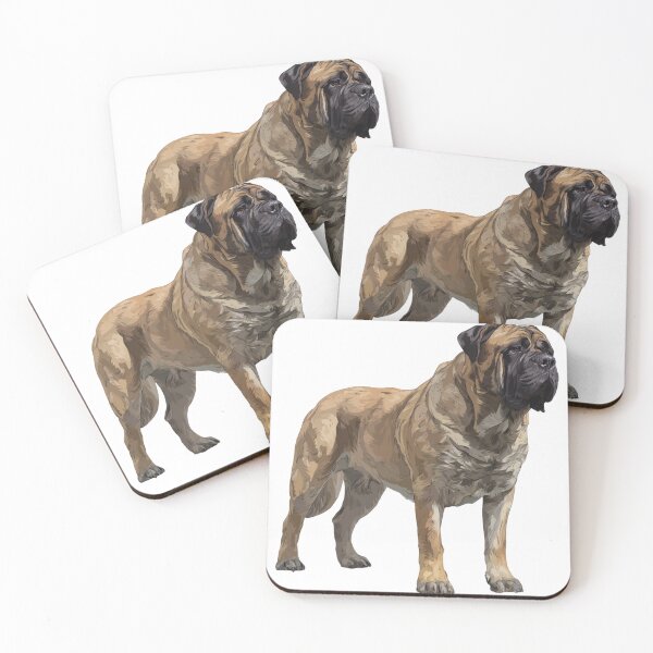 Item preview, Bullmastiff puppy dog designed and sold by MendaciousMina.