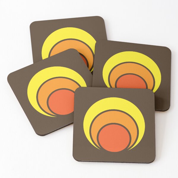Item preview, Minimalist Geometric Desert Sunrise designed and sold by itsmidnight.
