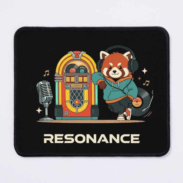 Item preview, Resonance Red Panda Jukebox - Vinyl Record Music Audiophile designed and sold by Zazz Lee.