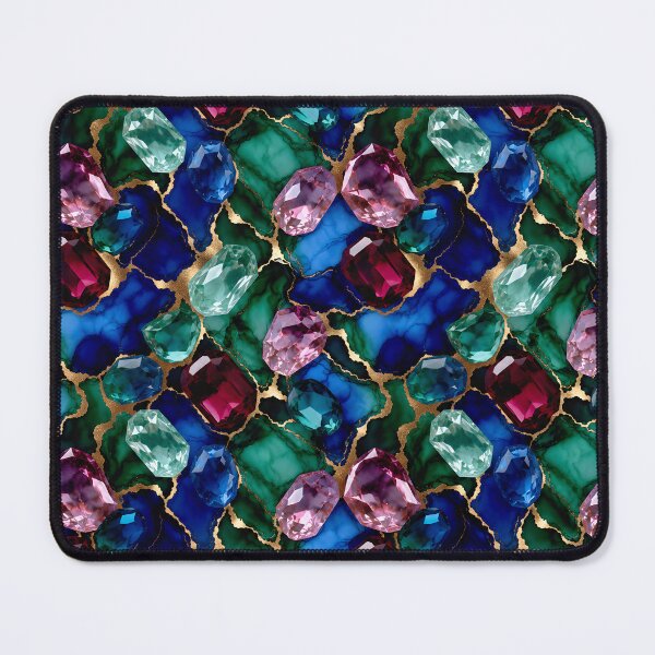 Item preview, Seamless Luxury Gemstone Pattern designed and sold by AnimalAirtistry.