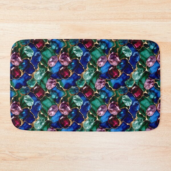 Item preview, Seamless Luxury Gemstone Pattern designed and sold by AnimalAirtistry.
