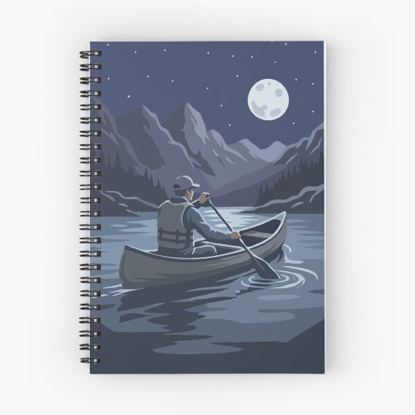Item preview, Night Canoeing designed and sold by Catzura.