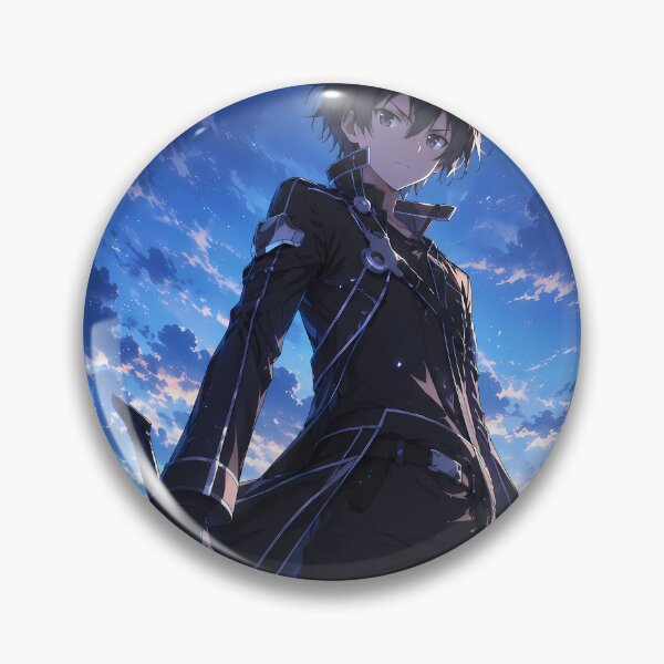 Item preview, Kirito Sword Art Online Blue Skyline Guardian designed and sold by mildaclairmo.