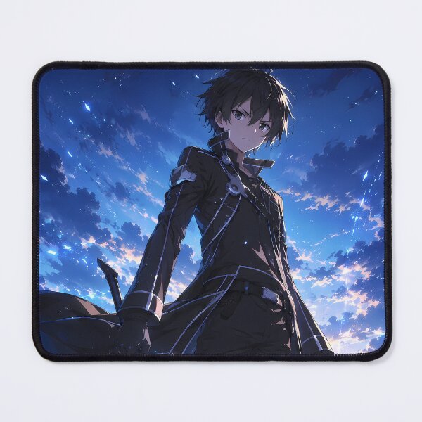 Item preview, Kirito Sword Art Online Blue Skyline Guardian designed and sold by mildaclairmo.
