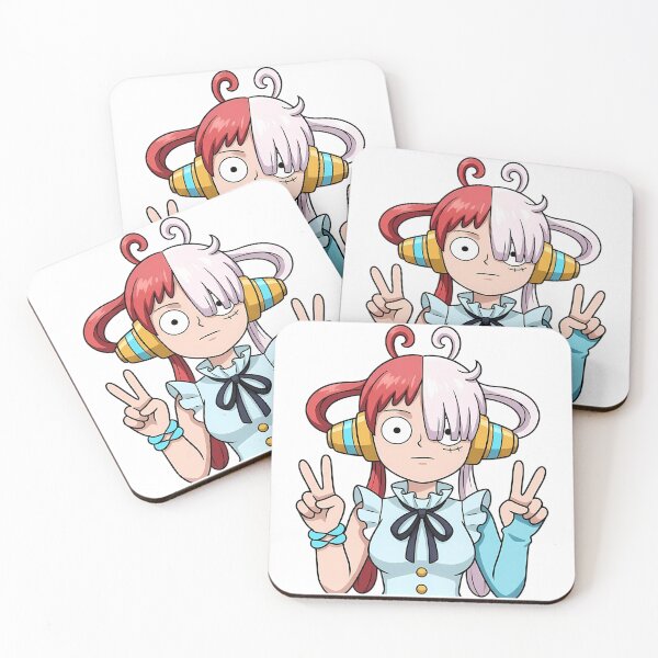 Item preview, Uta One Piece Musical Waifu Cute Peace Pose designed and sold by earlobejerk.