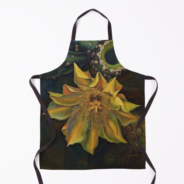 Item preview, Prickly Pear Cactus Flower Painting designed and sold by WildLedger.