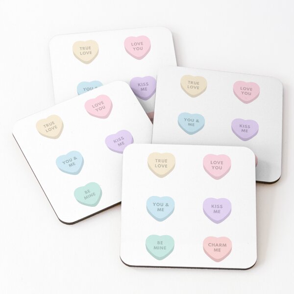 Item preview, Cute candy love hearts  designed and sold by Pixie prints .
