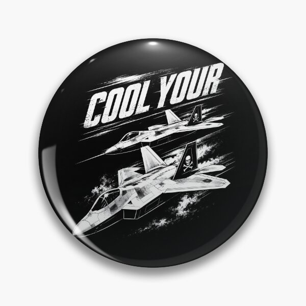 Item preview, Cool Your Jets F-35 Stealth Fighter Squadron designed and sold by Victor Shadehorn.