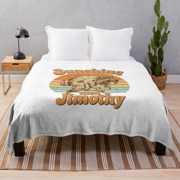 Item preview, Sunshine and Jimothy Cool Raccoon Vintage Sunset designed and sold by Pepeud.