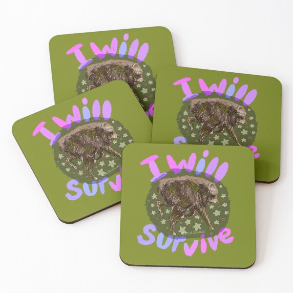 Item preview, Jimothy, The Raccoon, Will Survive  designed and sold by ghostieking.