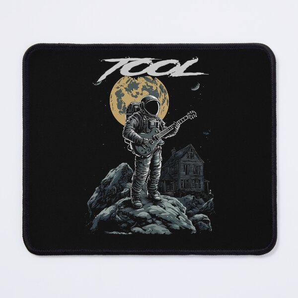 Item preview, Astronaut Playing Electric Guitar on Rocky Lunar Surface designed and sold by zeusdigitalarts.