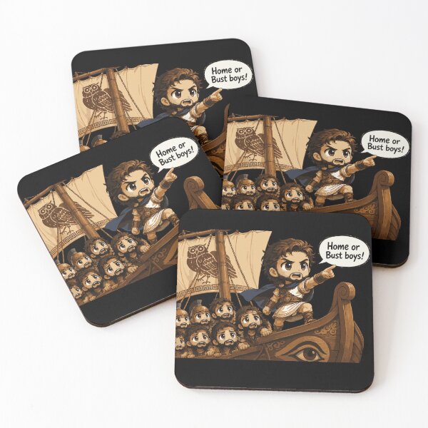 Item preview, Chibi Qdysseus - Home or Bust  designed and sold by ClubVacay.
